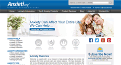 Desktop Screenshot of anxieti.org
